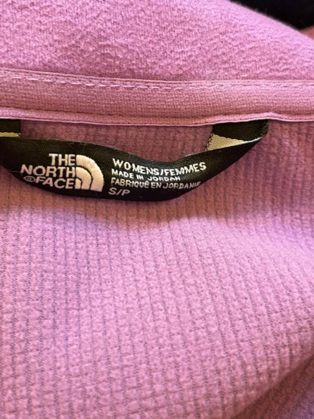 The North Face Women's Canyonwall Jacket Grey Heather Lilac Full Zip Small - Picture 7 of 11